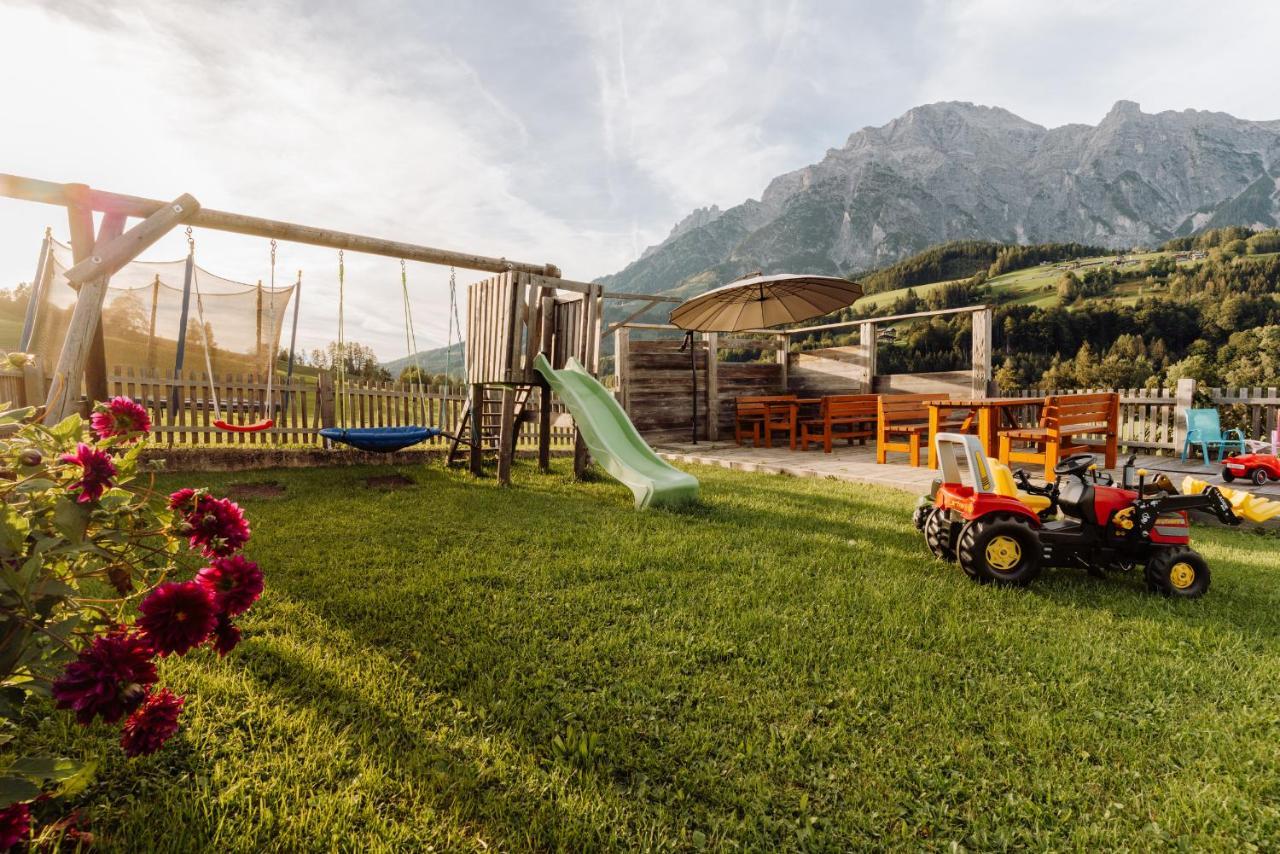 Obergrundhof Leilighet Leogang Eksteriør bilde