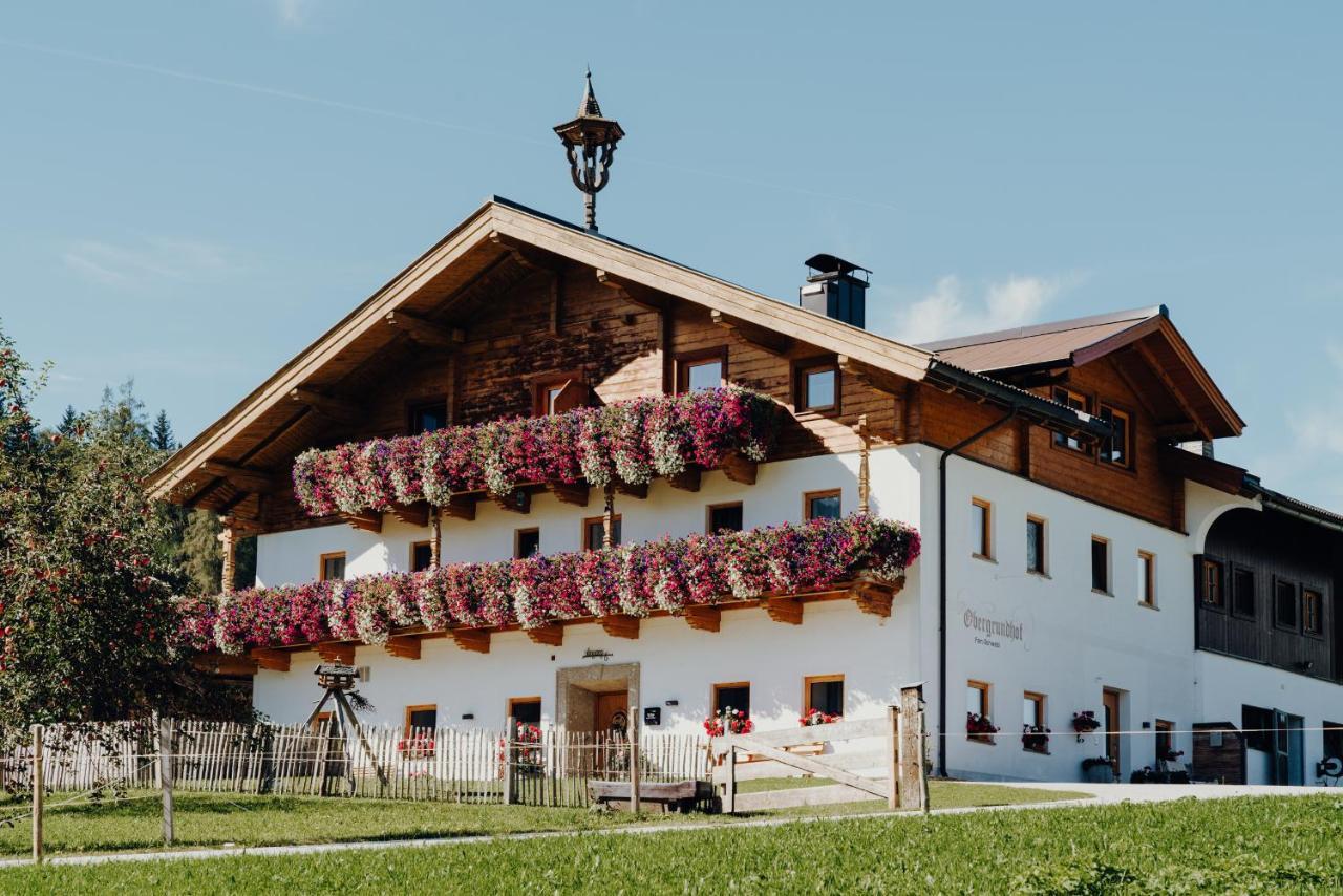 Obergrundhof Leilighet Leogang Eksteriør bilde